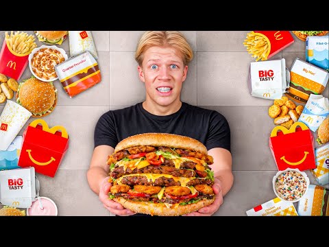 I Mixed The Whole McDonald's Menu Into 1 Burger!
