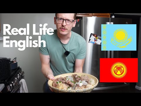 Learn Real-Life English: A Beshbarmak Cooking Adventure 🇰🇿🇰🇬 | Comprehensible Input
