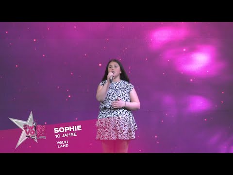 Sophie 10 jahre - Swiss Voice Tour 2022, Volkiland Volketswil