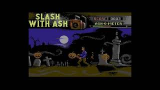 COMMODORE 64 =+ SLASH WITH ASH += A GAME FOR HALLOWEEN 2022