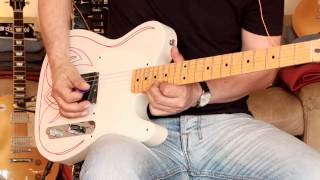 2011 Fender Custom Shop Limited Edition Pinstripe Esquire Relic