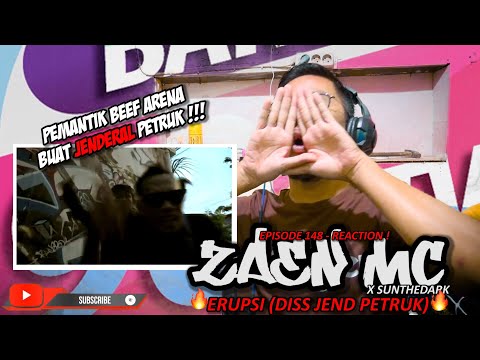 OH JADI MBAH PETRUK ITU ❓❓❓ | REACTION ! ZAEN MC X SUNTHEDARK - ERUPSI (DISSTRACK)