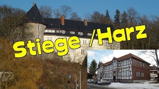 preview picture of video 'Stiege/Harz-lieblicher Harzort m. See und Jagdschloss * Selketalbahn * Schloss'