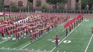 USC Trojan Marching Band 2013 tribute to troy 9-21-13