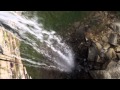 Falling Water Falls Over The Edge