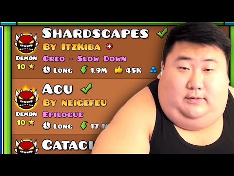 1 Attempt on Every Extreme Demon I've Beaten...