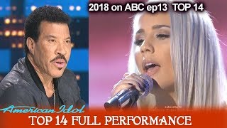 Gabby Barrett sings “The Climb” COMES OUT FROM STAR WASH  A STAR  IS BORN American Idol 2018 Top 14