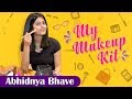My Makeup Kit With Abhidnya Bhave Marathi Actress Khulata Kali Khulena TV Serial
