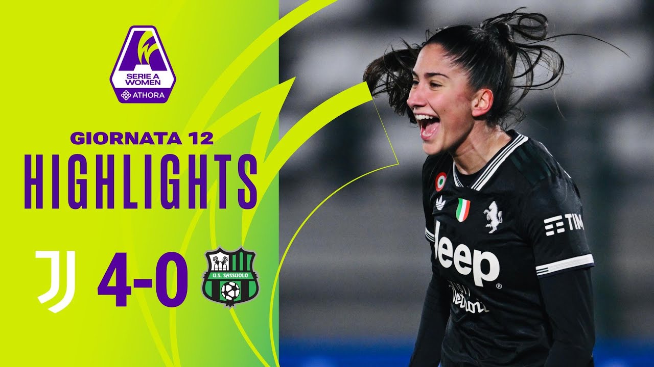 Juventus vs Sassuolo Highlights