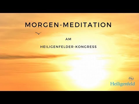 Guided morning meditation with Erwin Schmitt