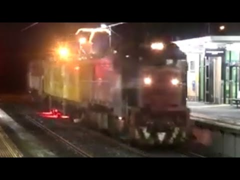 EV120's first run on the Hurstbridge line 9/12/21