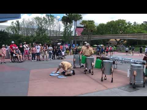 Epcot Trash Can Band