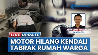Dugaan Laka Tunggal di Kabupaten Bangka, Pria Hilang Kendali Tabrak Rumah hingga Tewas di Tempat