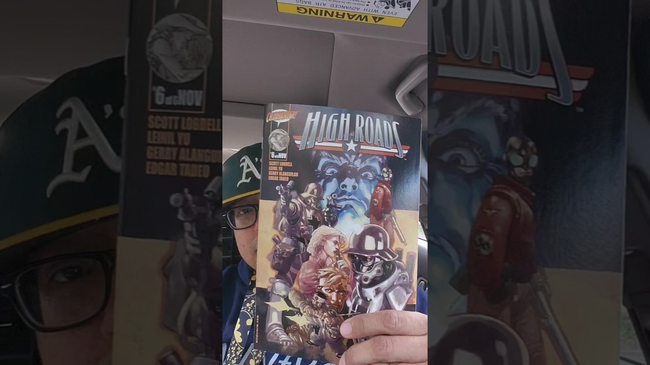 Comic Review featuring Highroads issue 6. 5/10 Good series with potential for more adventures.