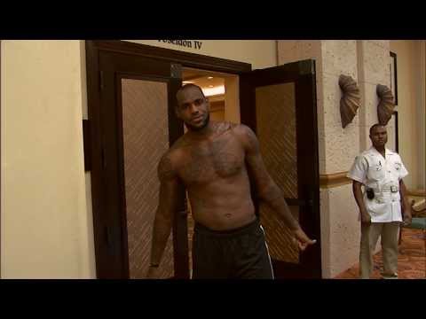 LeBron James talks about a Miami Heat 3-Peat