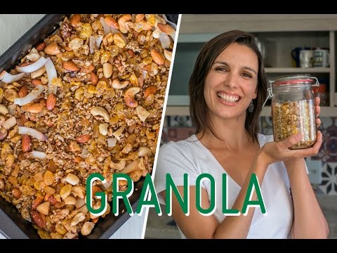 GRANOLA: receita deliciosa a base de cereais e sementes