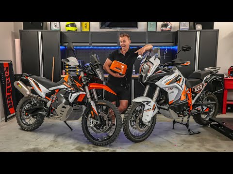 KTM 1290 SAR vs 890 Adventure R  : Bigger is Better?