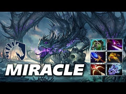 Miracle Black Dragon Knight - Dota 2 Pro Gameplay