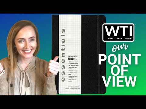 Essentials Grid-lined Notebook - WTI product video review