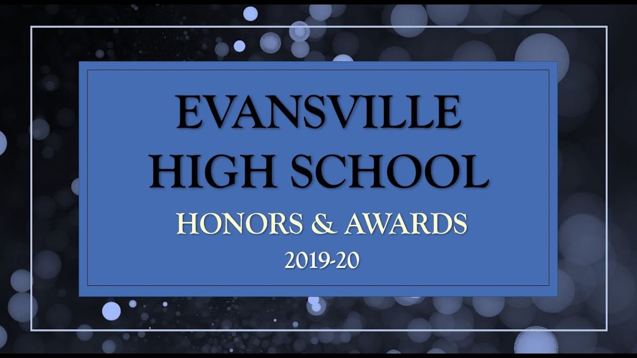 EHS Awards and Honors 2019 20 Program