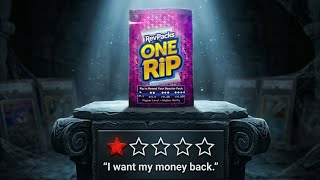 PokeRev One Rip Packs review! Buyer Beware!