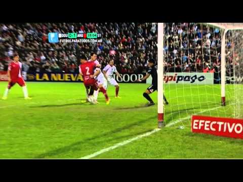 Gioda se perdió el empate. Douglas Haig 0 - Argentinos 1. B Nacional. Fecha 11. FPT