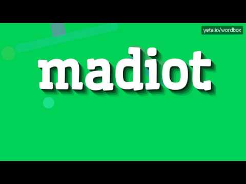 MADIOT - HOW TO PRONOUNCE IT!?