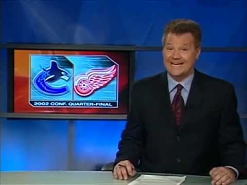 Western Conference Quarter-Finals 2002 (serie highlights) - Detroit Red Wings v.s Vancouver Canucks