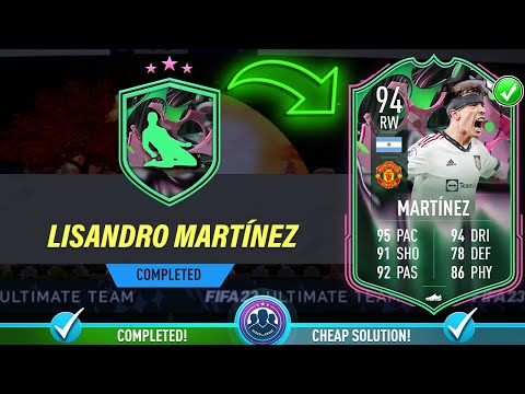 94 Shapeshifters Lisandro Martinez SBC Completed - Cheap Solution & Tips - Fifa 23