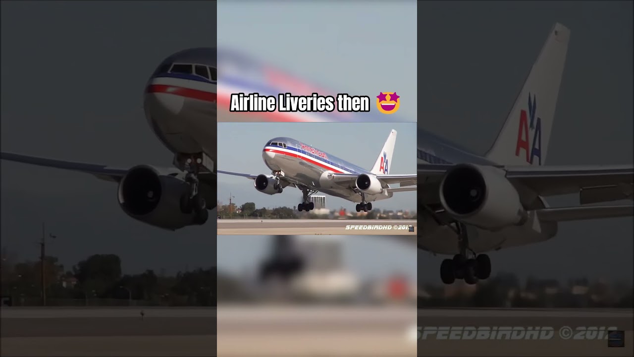 Old Airline liveries vs new Airline liveries
