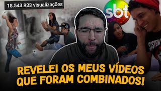 REVELEI OS VÍDEOS QUE FORAM COMBINADOS DO MEU CANAL - ALGUNS VIRALIZARAM E ME LEVARAM PRA TV! 😱