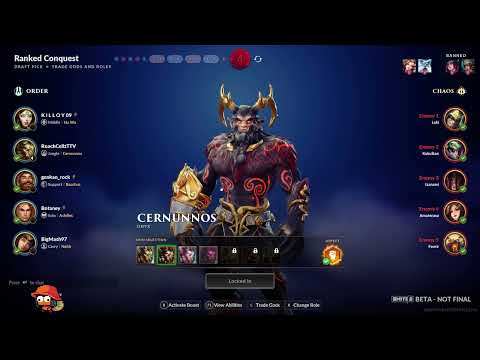 Smite 2 Ep75 Ranked Gameplay Cernunnos