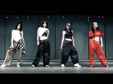 aespa - 'Dirty Work' Dance Practice [MIRRORED]
