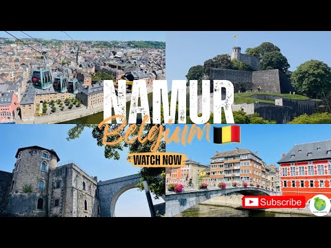 Namur, Belgium 🇧🇪: Exploring City Streets & Fortress Walls බෙල්ජියමේ නමුර් #namur #belgium #summer 