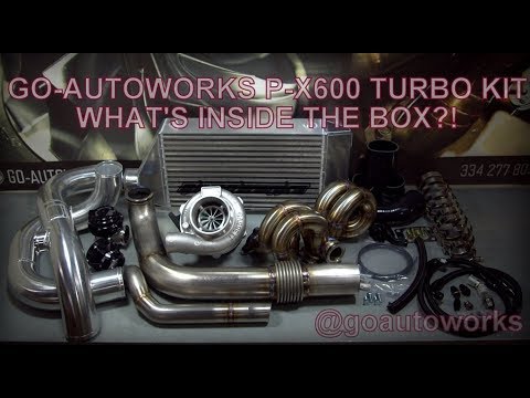 Boxing a GO-AUTOWORKS Turbo Kit. What's Inside!?!