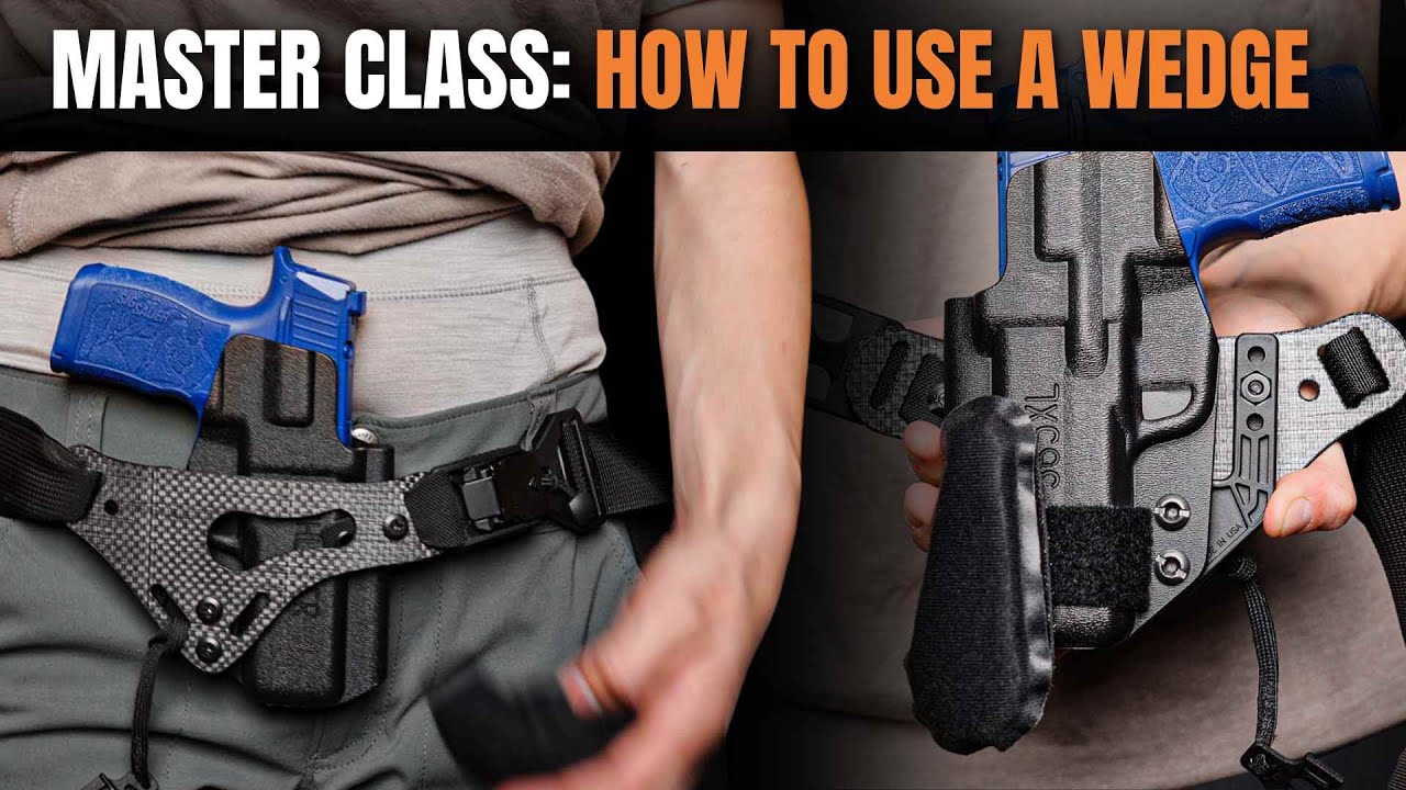 WEDGE USE MASTER CLASS | PHLster Holsters