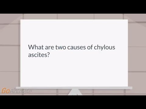 What are causes of chylous ascites?