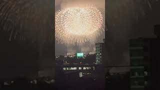 遠くから見た長岡花火#長岡花火