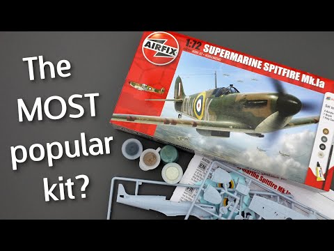 Have YOU Built This Kit?! Airfix Supermarine Spitfire Mk.1a in 1/72 Scale - Unboxing Review