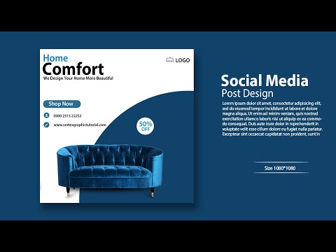 Learn academy banner or Social media ad design in adobe photoshop