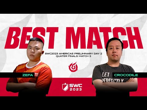 ZEFA VS CROCODILE || BEST MATCH | AMERICAS PRELIMINARY DAY 2 | SWC2023 | Summoners War