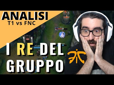 T1 VS FNC MONDIALI 2022 REACTION | League of Legends (ITA) | MrChuck12