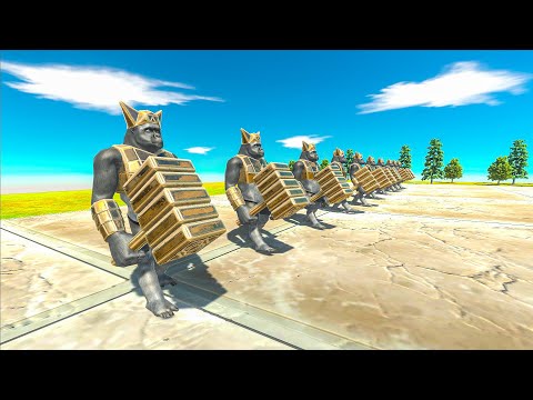 10 GHOR HAMMER VS ALL FACTIONS - Animal Revolt Battle Simulator