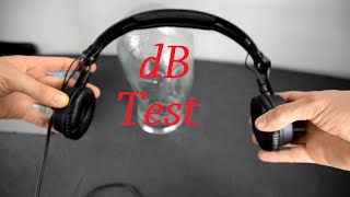 Video thumbnail for Sennheiser HD 25-1 II Headphone sound dB test by Techscrew