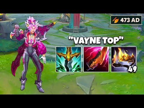 LETHALITY VAYNE HAS INSANE RATIOS (MAX AD BUILD)