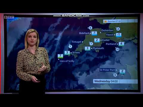 Emily Wood BBC Spotlight lunchtime weather December 3rd 2019 - 60 fps