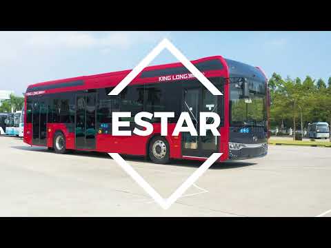 King Long 12m Pure Electric City bus PEV12