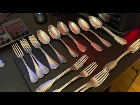 I Bought Antique Silver Utensils Made in France - French Silver Hallmarks Are Very Different!