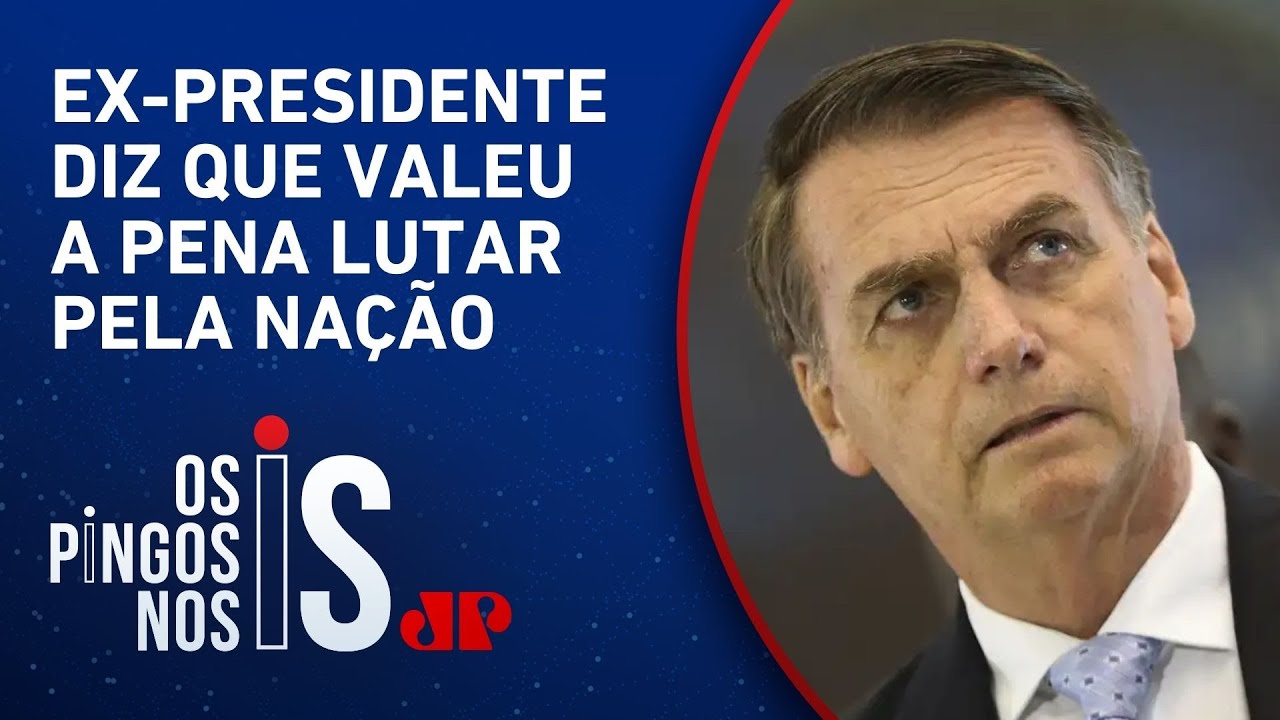 Bolsonaro desabafa: “Meu defeito foi jogar limpo”