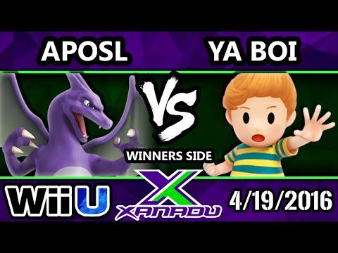 S@X 146 - Ya Boi (Lucas) Vs. VGBC | Aposl (Charizard) SSB4 Tournament - Smash Wii U - Smash 4
